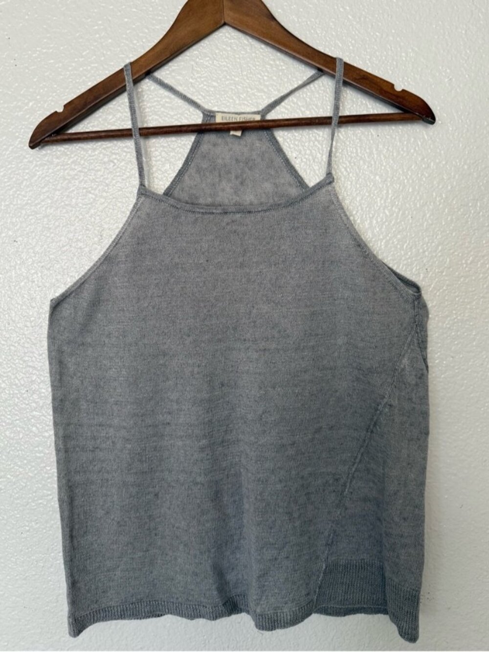 Knit Halter Cami Top Women’s Size Small linen